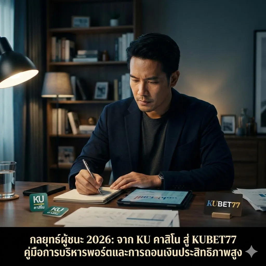 กลยุทธ์ผู้ชนะ 2026: จาก ku คาสิโน สู่ KUBET77 คู่มือการบริหารพอร์ตและการถอนเงินประสิทธิภาพสูง